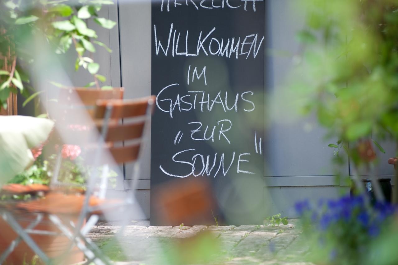 Gasthaus Zur Sonne Nordheim am Main Buitenkant foto